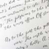 Modern Calligraphy Example - Bespoke Calligraphy Poem, Song or Letter - Miss Modern Calligraphy