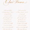 Classic Calligraphy Wedding Vows - Miss Modern Calligraphy