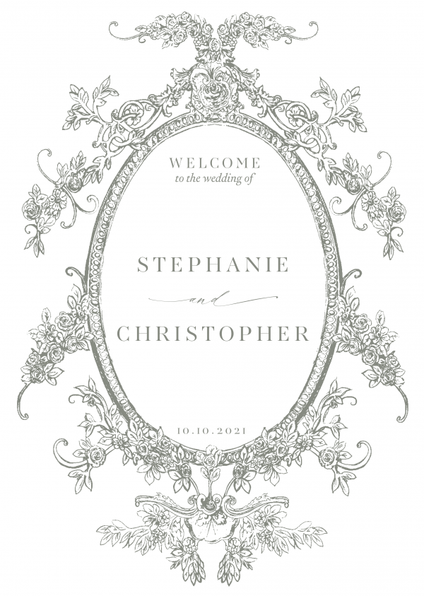 Welcome to the Wedding - Clara - Miss Modern Calligraphy