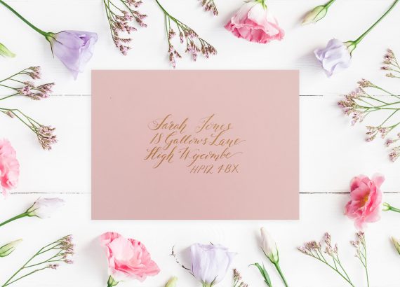Envelope Calligraphy Service - Miss Modern Calligraphy