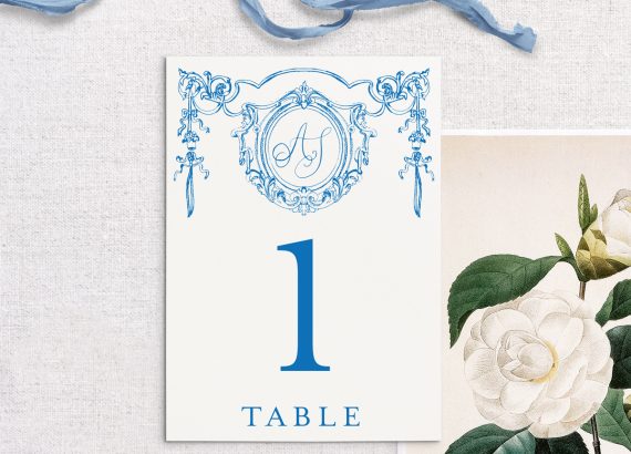 Table Number or Name - Matilde