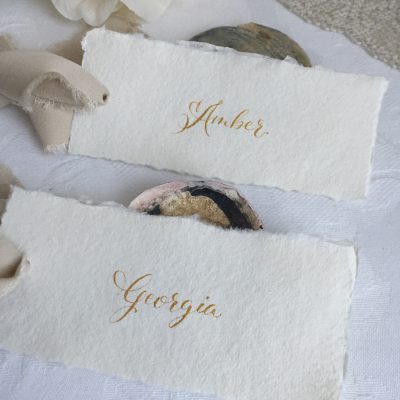 Place Card Calligraphy Service