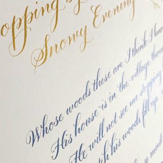 I’ve been working away on some very special pieces recently, from bespoke poems to wedding anniversary gifts, with Valentine’s Day rapidly approaching and why not create something special and unique to show your love? 

#missmoderncalligraphy #loveletters #valentinesday #iloveyou #wordsoflove #bespokecalligraphy #calligraphy